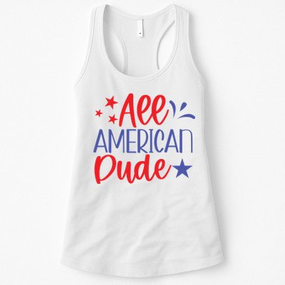 All American Dude Freedom 4th Of July Patriotic Veteran Meaningful Gift Womens Tank Top