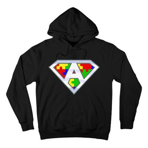 Autism Awareness Day Superhero Hoodie