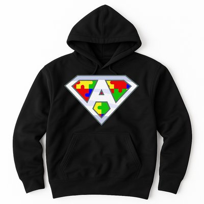 Autism Awareness Day Superhero Hoodie