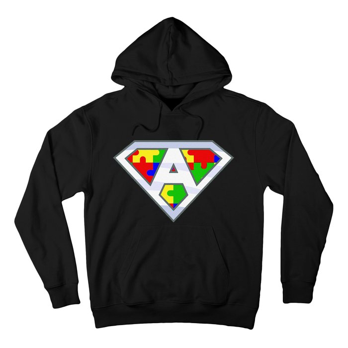 Autism Awareness Day Superhero Hoodie