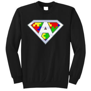 Autism Awareness Day Superhero Sweatshirt