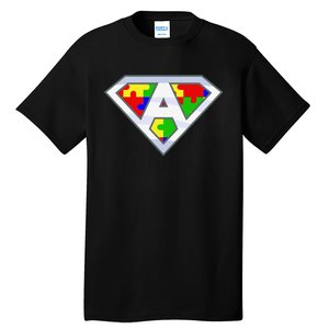 Autism Awareness Day Superhero Tall T-Shirt