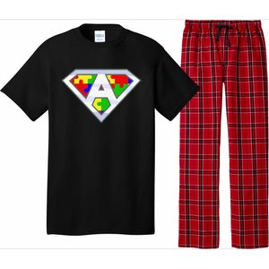 Autism Awareness Day Superhero Pajama Set