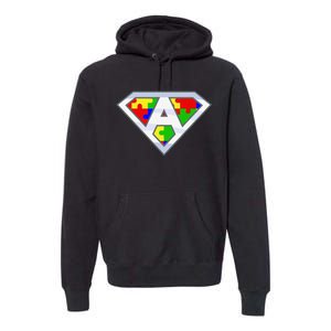 Autism Awareness Day Superhero Premium Hoodie