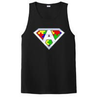 Autism Awareness Day Superhero PosiCharge Competitor Tank