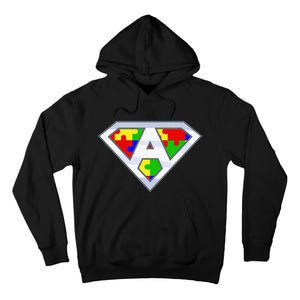 Autism Awareness Day Superhero Tall Hoodie