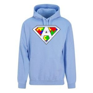 Autism Awareness Day Superhero Unisex Surf Hoodie