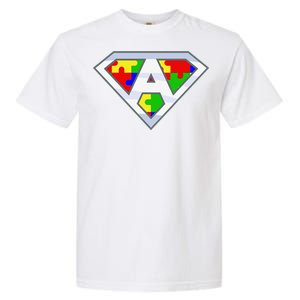 Autism Awareness Day Superhero Garment-Dyed Heavyweight T-Shirt