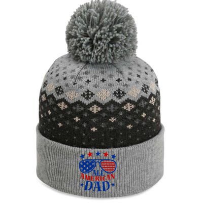 All American Dad The Baniff Cuffed Pom Beanie