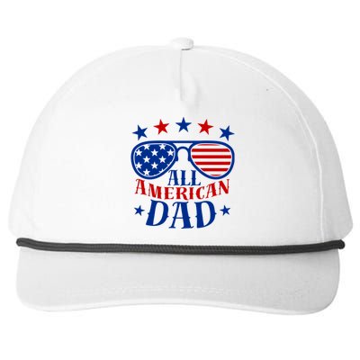 All American Dad Snapback Five-Panel Rope Hat