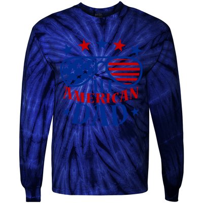 All American Dad Tie-Dye Long Sleeve Shirt