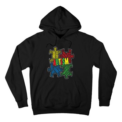 Autism Awareness Design Supporting Spread Kindness Hoodie