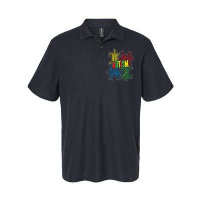 Autism Awareness Design Supporting Spread Kindness Softstyle Adult Sport Polo