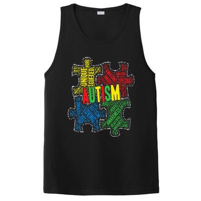 Autism Awareness Design Supporting Spread Kindness PosiCharge Competitor Tank