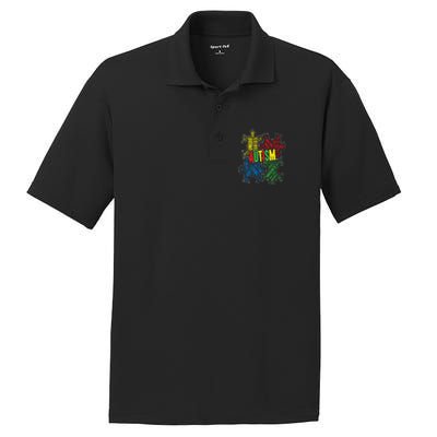 Autism Awareness Design Supporting Spread Kindness PosiCharge RacerMesh Polo