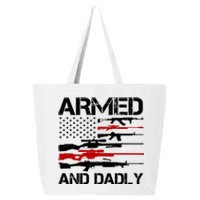 Armed And Dadly Military Dad Gift 25L Jumbo Tote