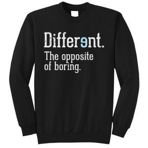 Autism Awareness Different Definition Autistic Gift Bo Sweatshirt