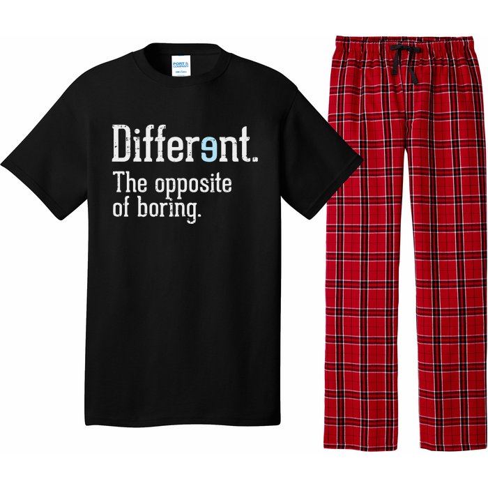 Autism Awareness Different Definition Autistic Gift Bo Pajama Set