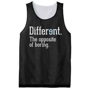 Autism Awareness Different Definition Autistic Gift Bo Mesh Reversible Basketball Jersey Tank