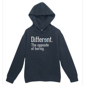 Autism Awareness Different Definition Autistic Gift Bo Urban Pullover Hoodie