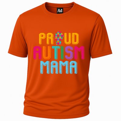 Autism Awareness Day Matching Family Proud Autism Mama Gift Cooling Performance Crew T-Shirt