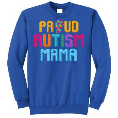 Autism Awareness Day Matching Family Proud Autism Mama Gift Sweatshirt