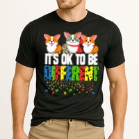 Autism Awareness Day Corgi, It's Ok To Be Different Performance Shirt