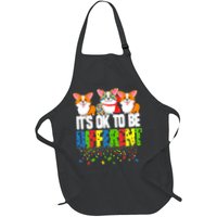 Autism Awareness Day Corgi, It's Ok To Be Different Apron