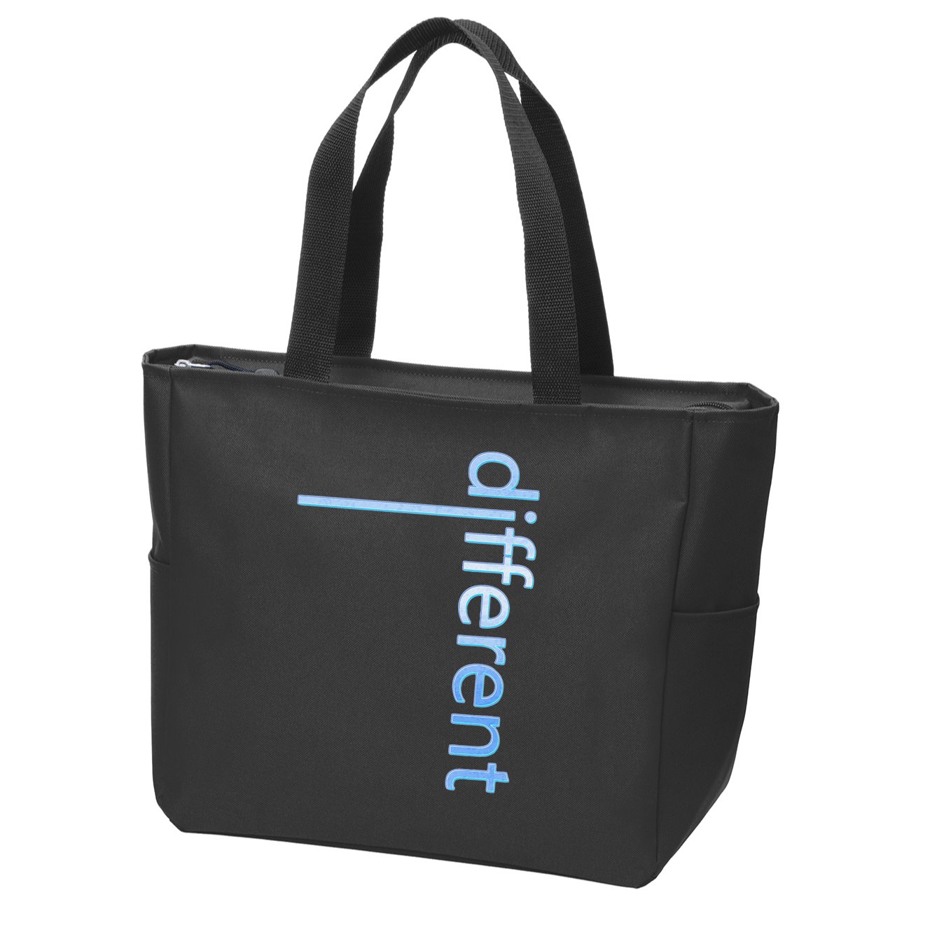 Autism Awareness Different Zip Tote Bag