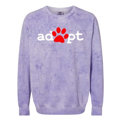 Adopt Colorblast Crewneck Sweatshirt