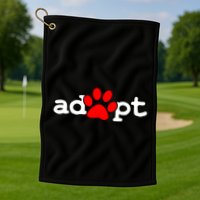 Adopt Golf Towel