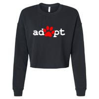 Adopt Cropped Pullover Crew