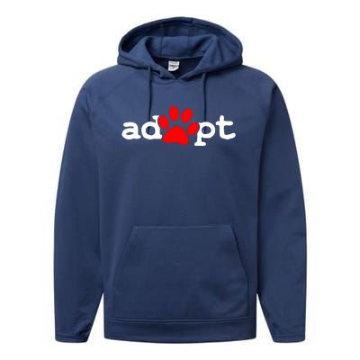 Adopt Performance Fleece Hoodie