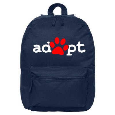 Adopt 16 in Basic Backpack