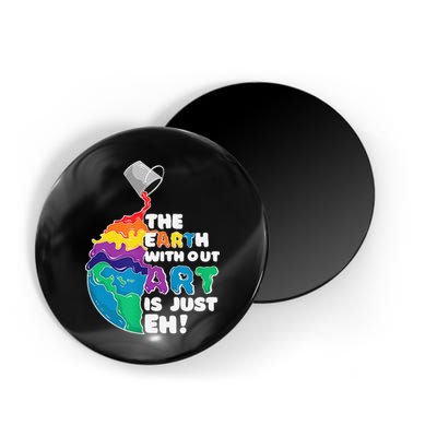 Autism Awareness Drawing The Earth Without Art Is Just Eh Magnet