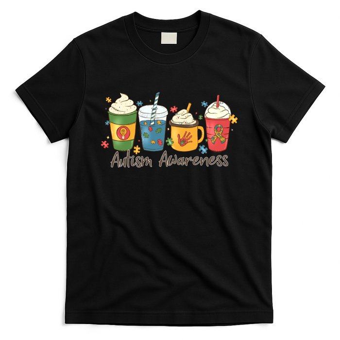 Autism Awareness Day Coffee Cups T-Shirt