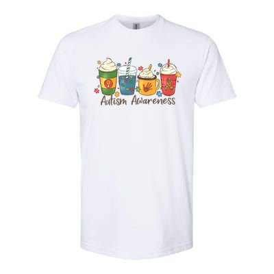 Autism Awareness Day Coffee Cups Softstyle CVC T-Shirt