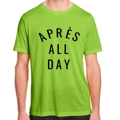 Apres All Day Winter Sports Gift Adult ChromaSoft Performance T-Shirt