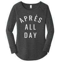 Apres All Day Winter Sports Gift Women's Perfect Tri Tunic Long Sleeve Shirt