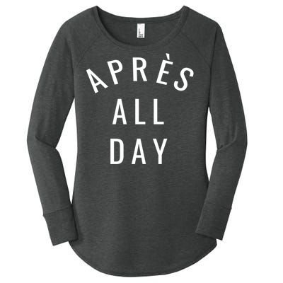 Apres All Day Winter Sports Gift Women's Perfect Tri Tunic Long Sleeve Shirt