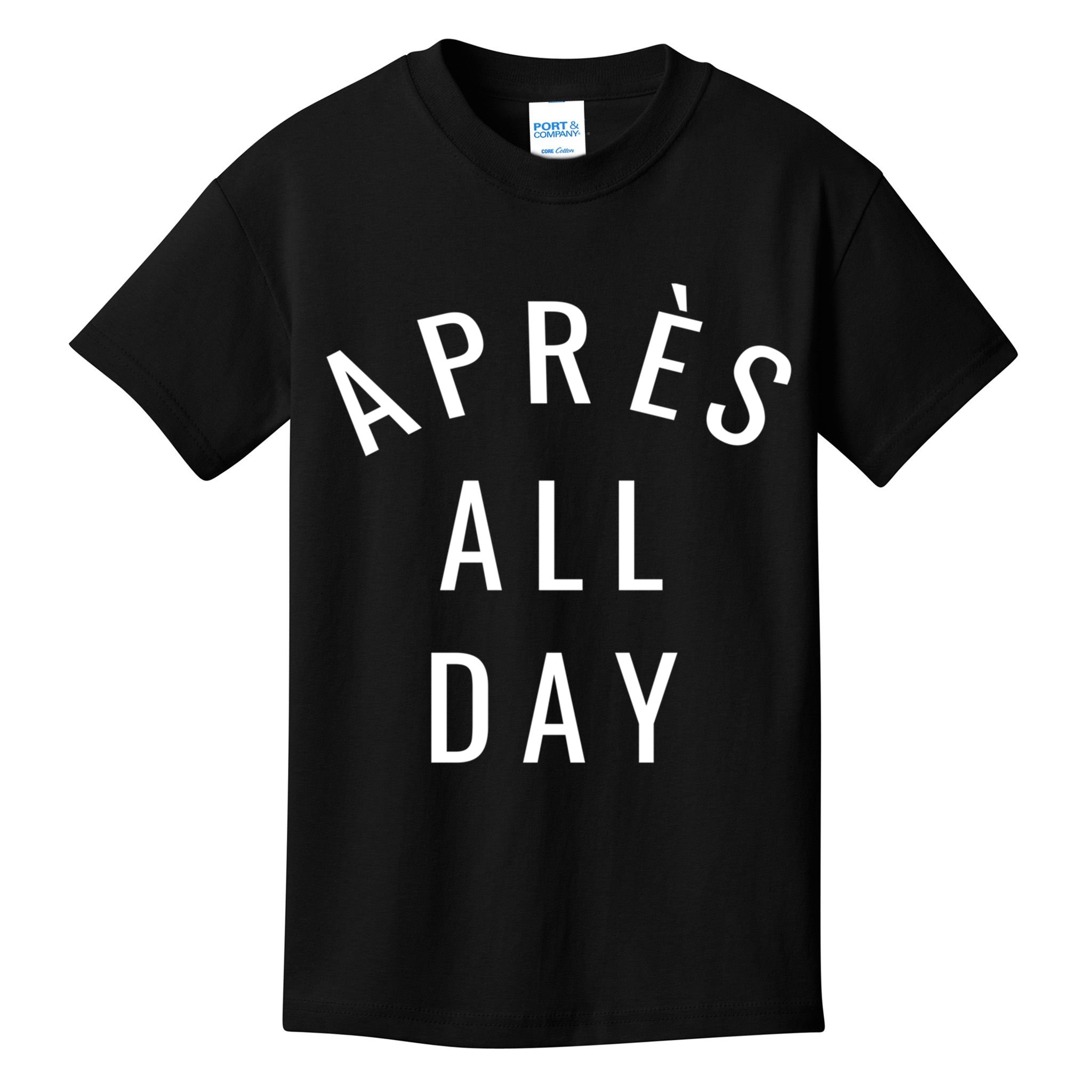 Apres All Day Winter Sports Gift Kids T-Shirt