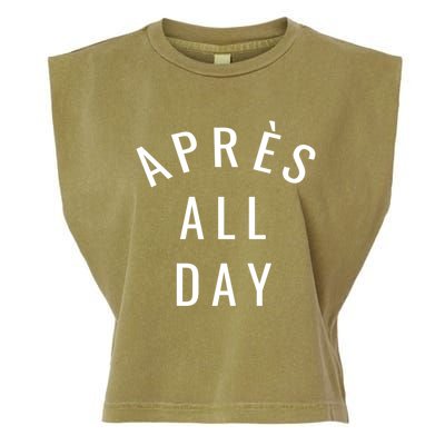 Apres All Day Winter Sports Gift Garment-Dyed Women's Muscle Tee