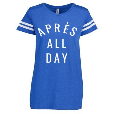 Apres All Day Winter Sports Gift Enza Ladies Jersey Football T-Shirt