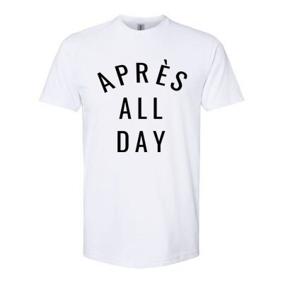 Apres All Day Winter Sports Gift Softstyle CVC T-Shirt