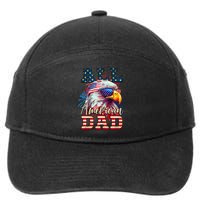 All American Dad Eagle 7-Panel Snapback Hat