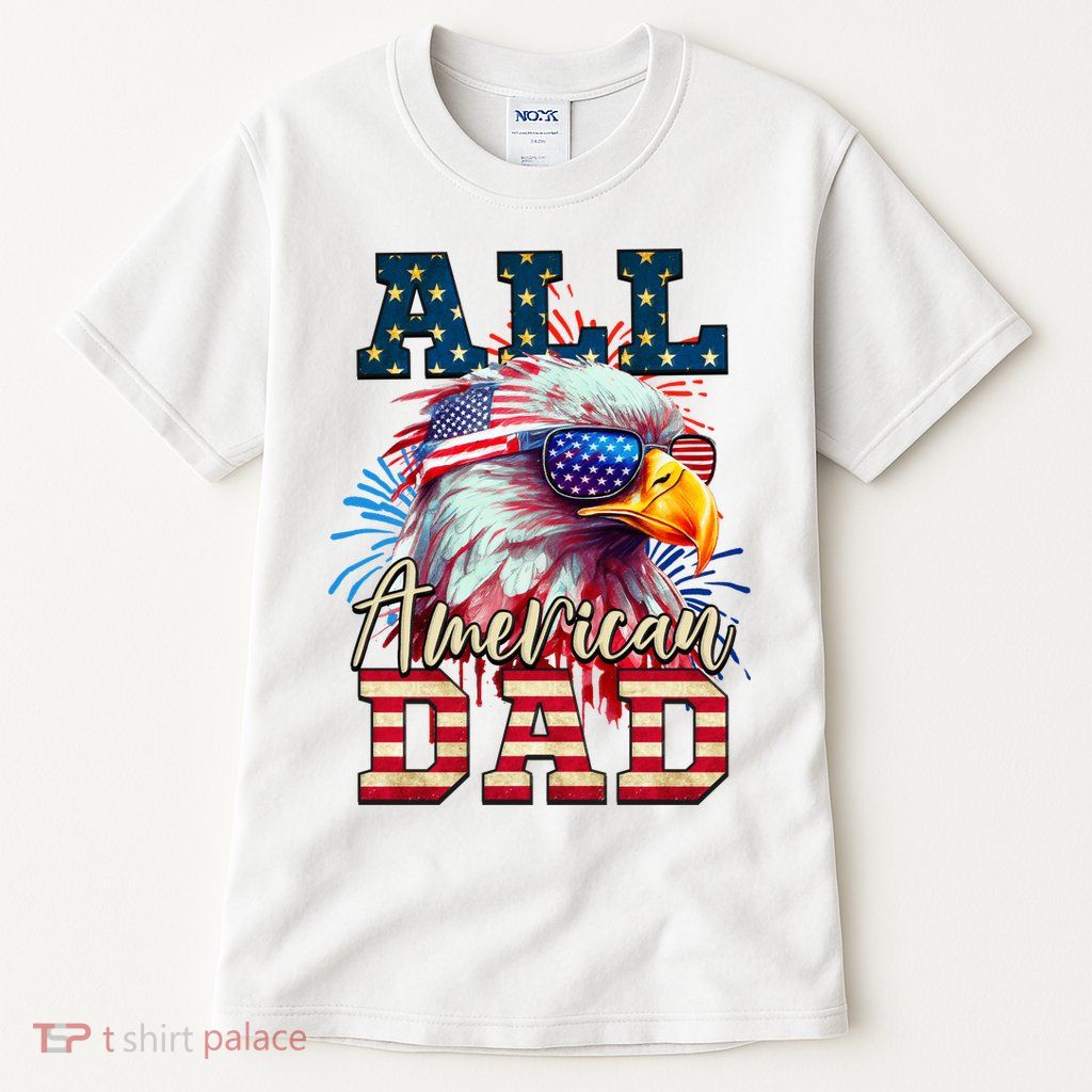 All American Dad Eagle Tall T-Shirt