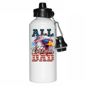 All American Dad Eagle Aluminum Water Bottle 