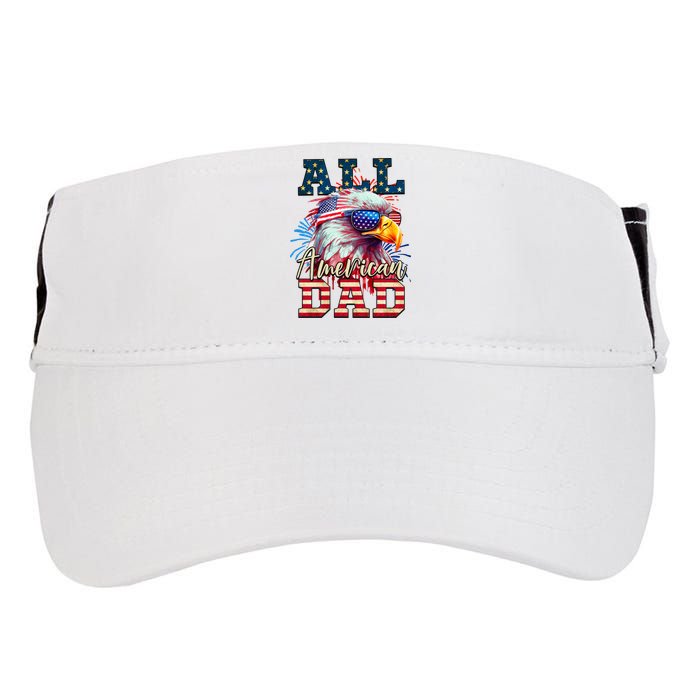 All American Dad Eagle Adult Drive Performance Visor