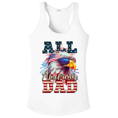 All American Dad Eagle Ladies PosiCharge Competitor Racerback Tank