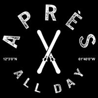 Apres All Day Winter Sports Apres Ski Lover Skiing Men Skier Cooling Performance Crew T-Shirt